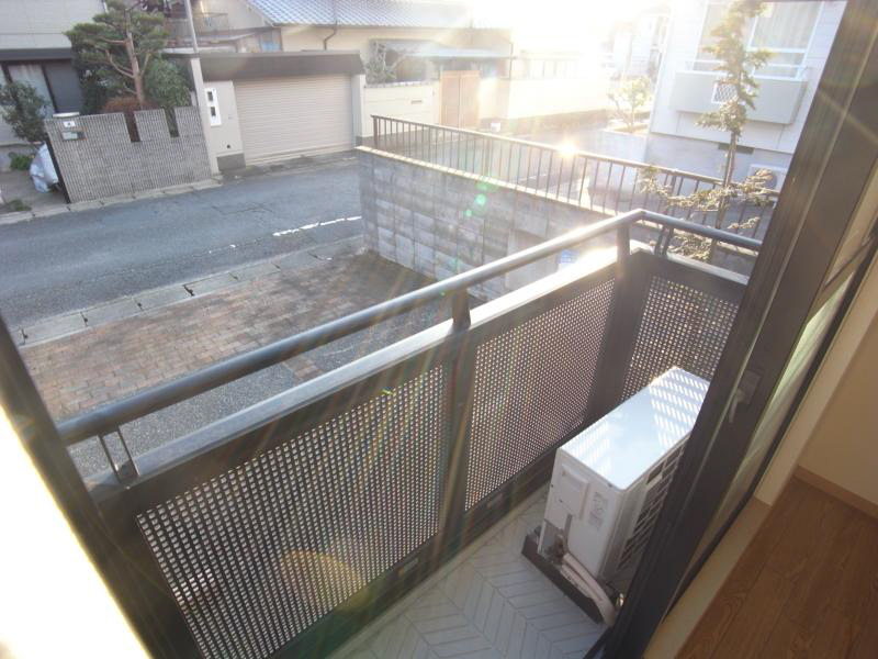 京都府京都市左京区松ケ崎三反長町3-2 ベランダ