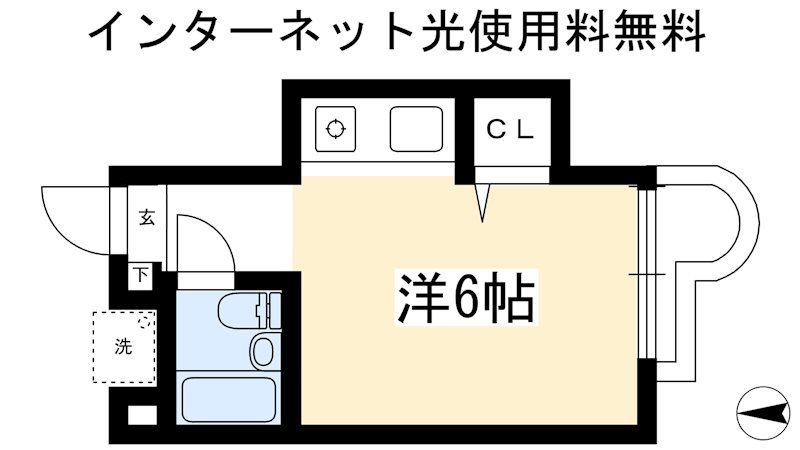 百花荘うえた 間取り