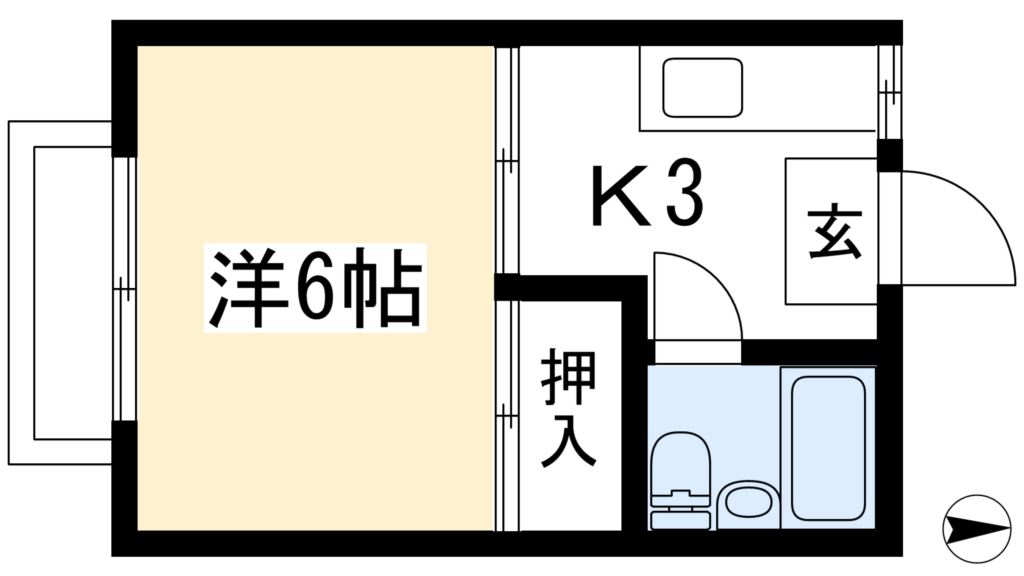 プチハウスしのざき 間取り