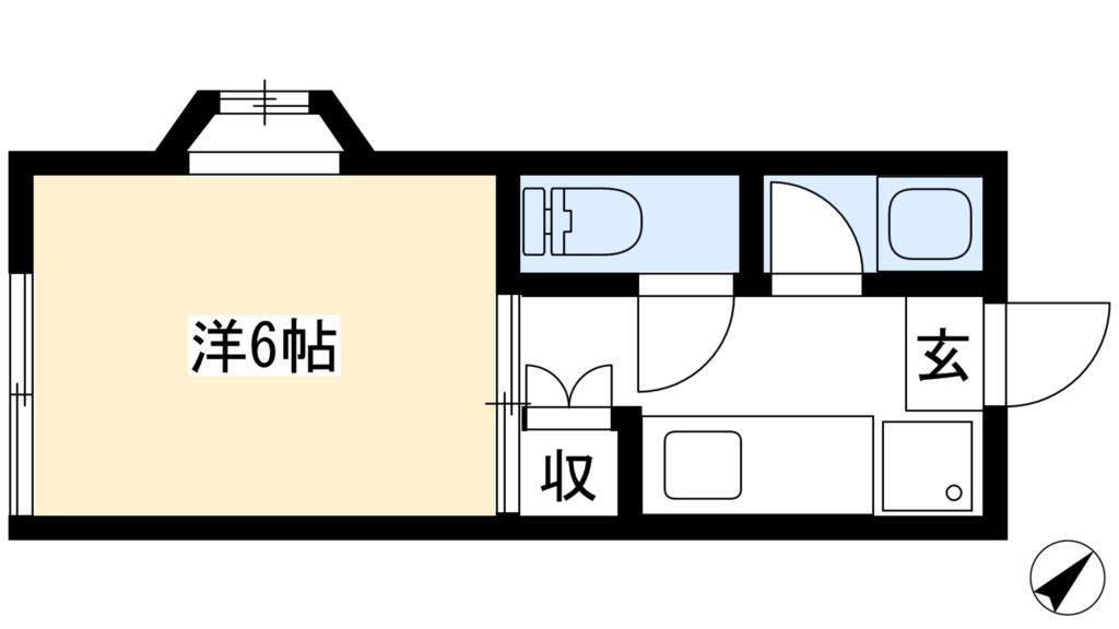 ハイツかつみ 間取り