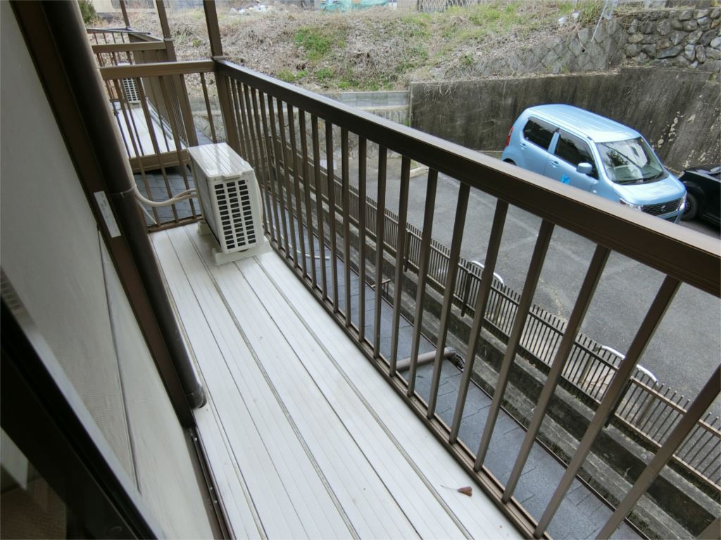 ハイツ滝川 ベランダ
