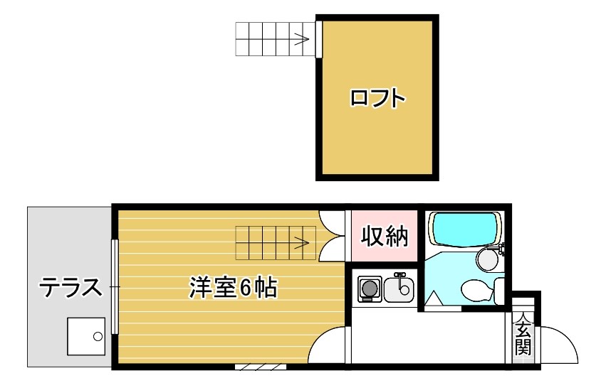 AXISⅡ 間取り
