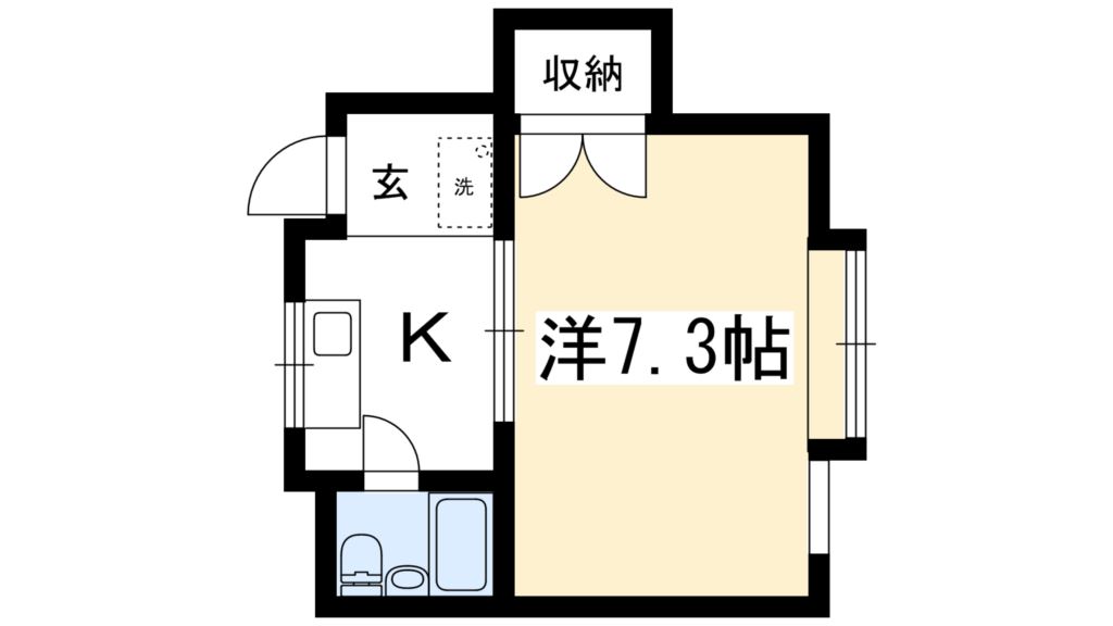 コーポ島祝 間取り