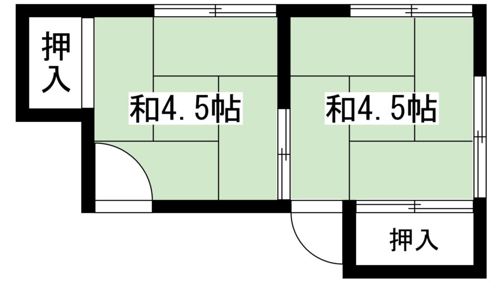 清雲荘 間取り