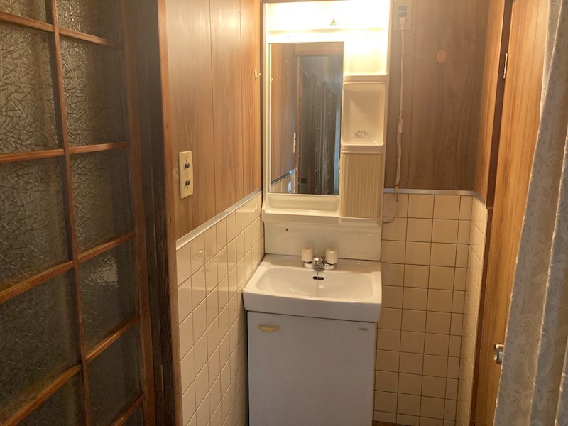 北白川西伊織町貸家(平屋) 洗面所