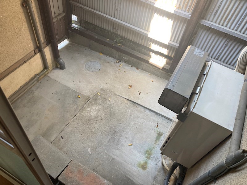 北白川西伊織町貸家(平屋) 庭