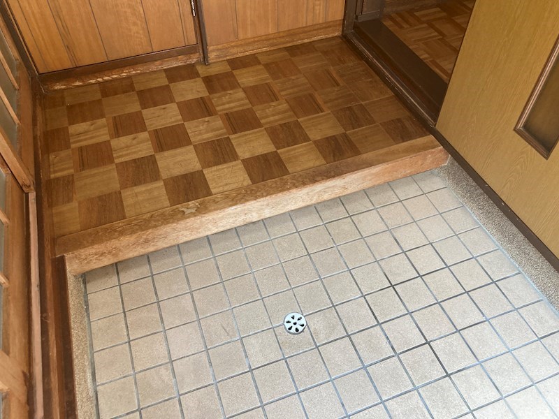 北白川西伊織町貸家(平屋) 玄関