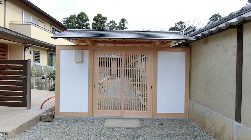 平野別邸 エントランス