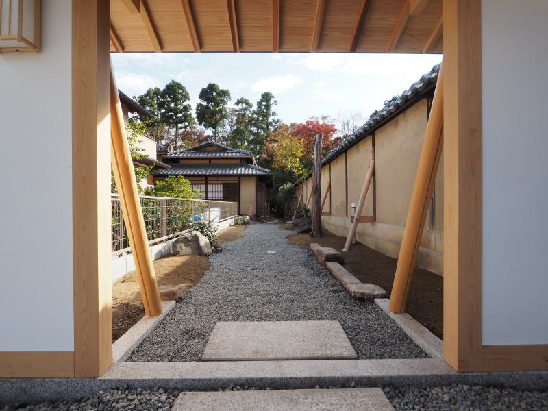 平野別邸 玄関
