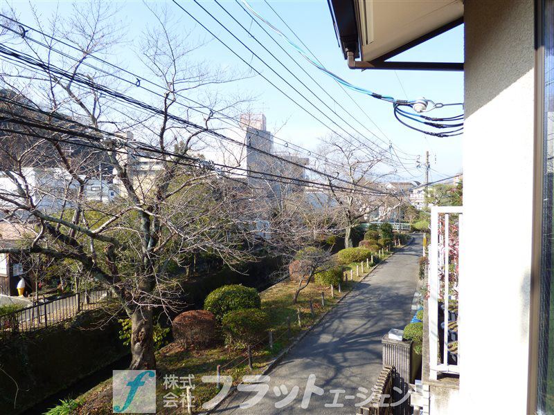 北白川久保田町貸家 眺望