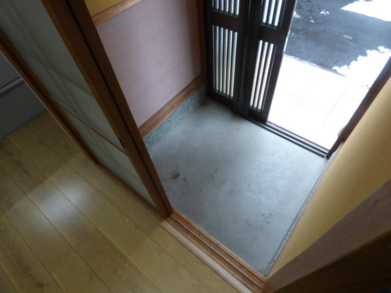 近藤様修学院高部町貸家 玄関
