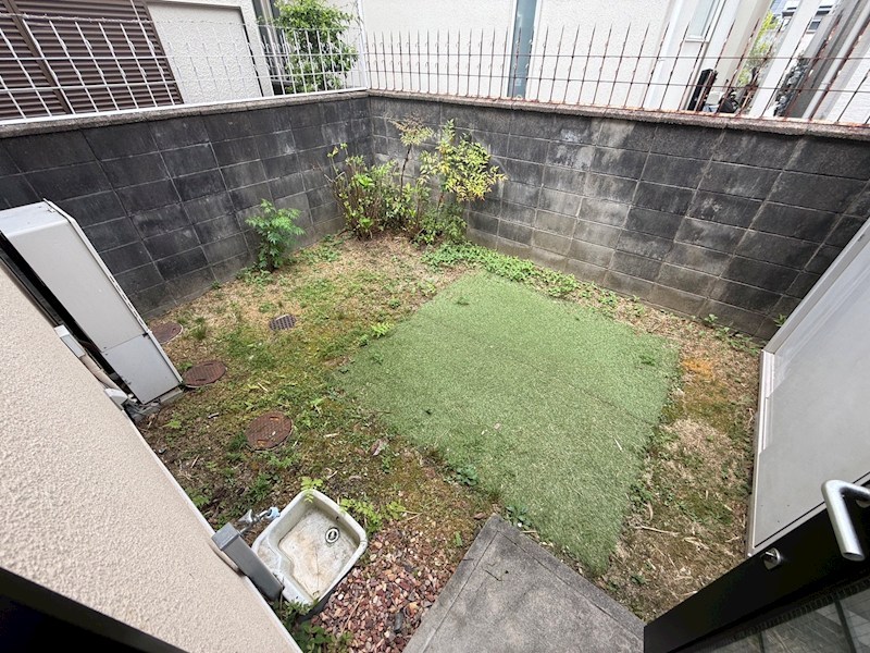村田様下鴨北野々神町貸家 庭