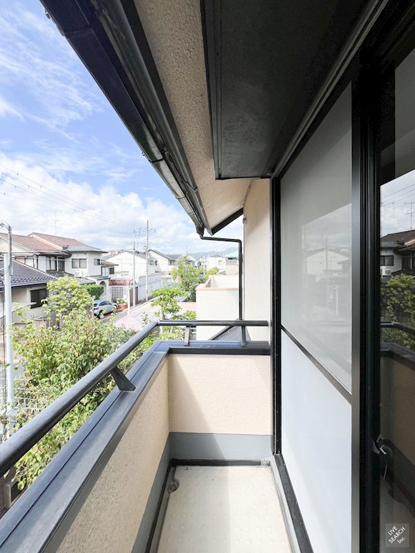 村田様下鴨北野々神町貸家 ベランダ