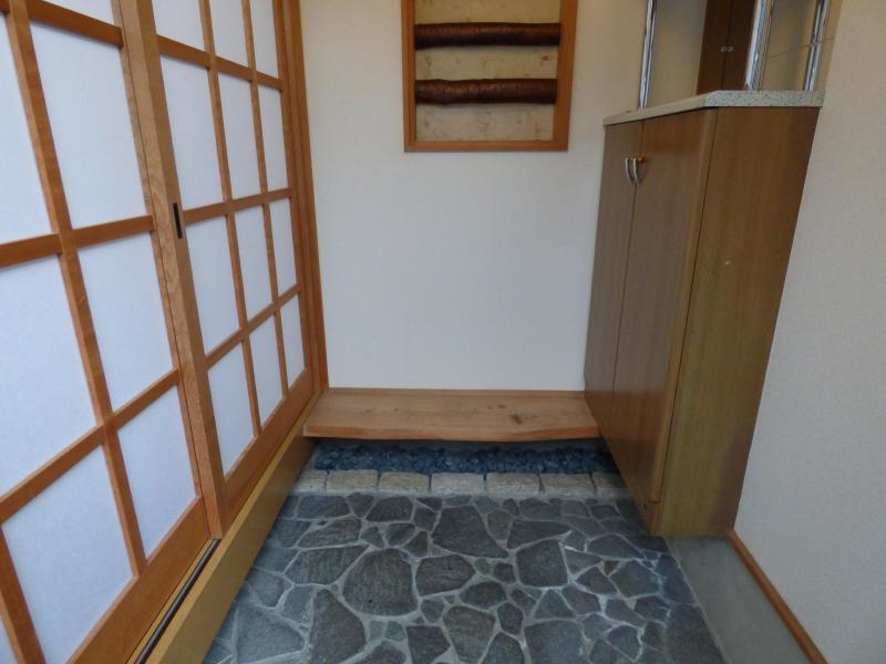 紫野下築山町貸家 玄関
