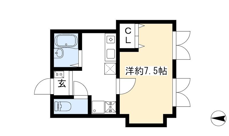 クリヨン 間取り