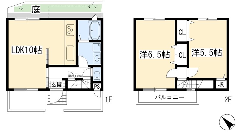 HATA TERRACE 間取り