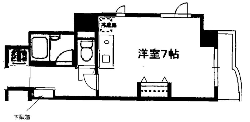 デトムワン銀閣寺道（デリード） 間取り