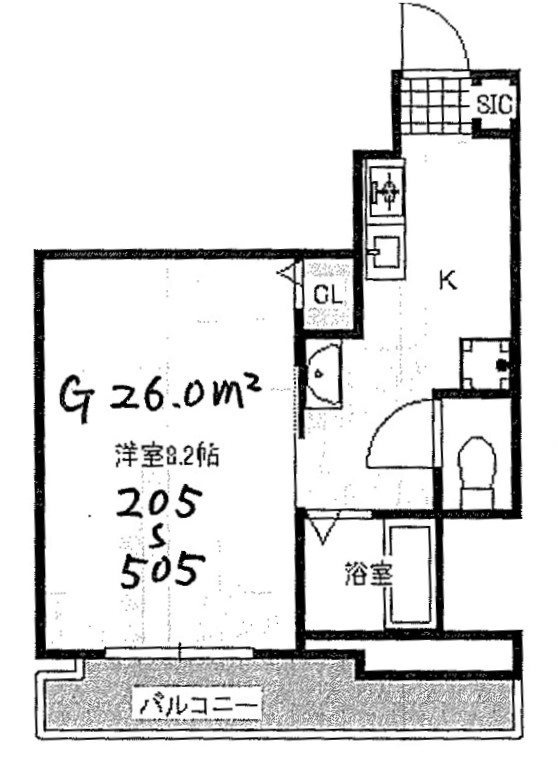 京OHBUⅠ 間取り