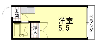 ハイツ村岡 間取り