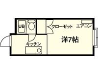 コーポ芳叡 間取り