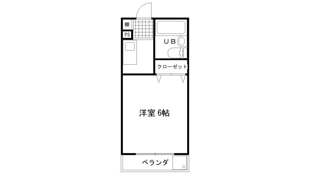 第三吉与門ハイツ 間取り