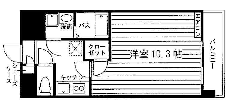 ネスト一乗寺 間取り