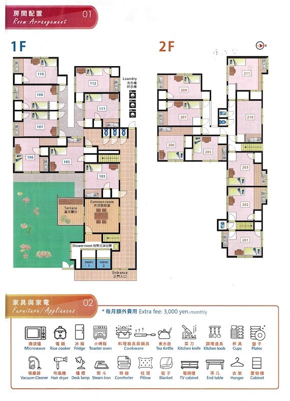 好川荘 間取り