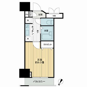 アフェクシオン日本橋人形町 間取り