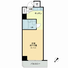 ライオンズマンション築地 間取り