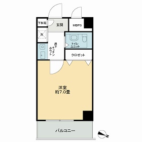 ライオンズマンション大島第２ 間取り