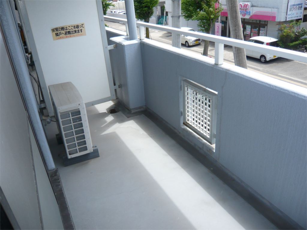 池善ビル ベランダ