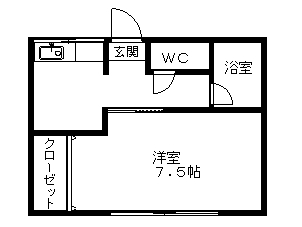 クリエイト１６ 間取り図