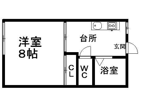 アメニティコーポ 間取り図