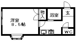 ＳＫレジデンス 間取り図