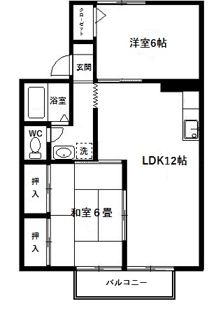 カントリーハウス 間取り図
