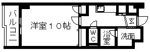 ブォンジョルノ 間取り図