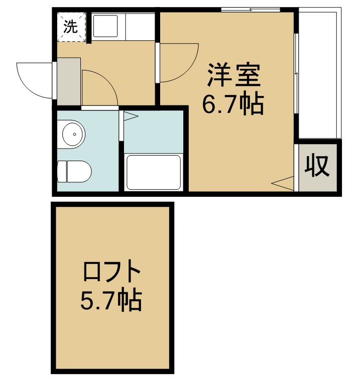 マインハイム東仙台 間取り図