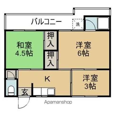 武市荘 間取り