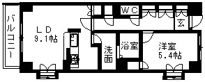 ティアラ工藤 間取り図