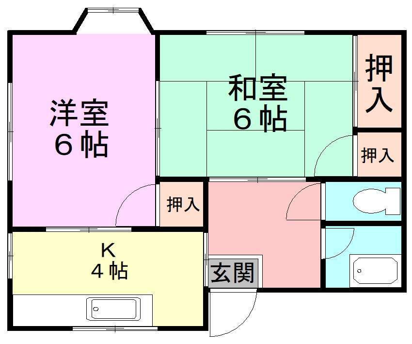 三本邸 102号室 外観