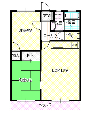 喜来荘 間取り