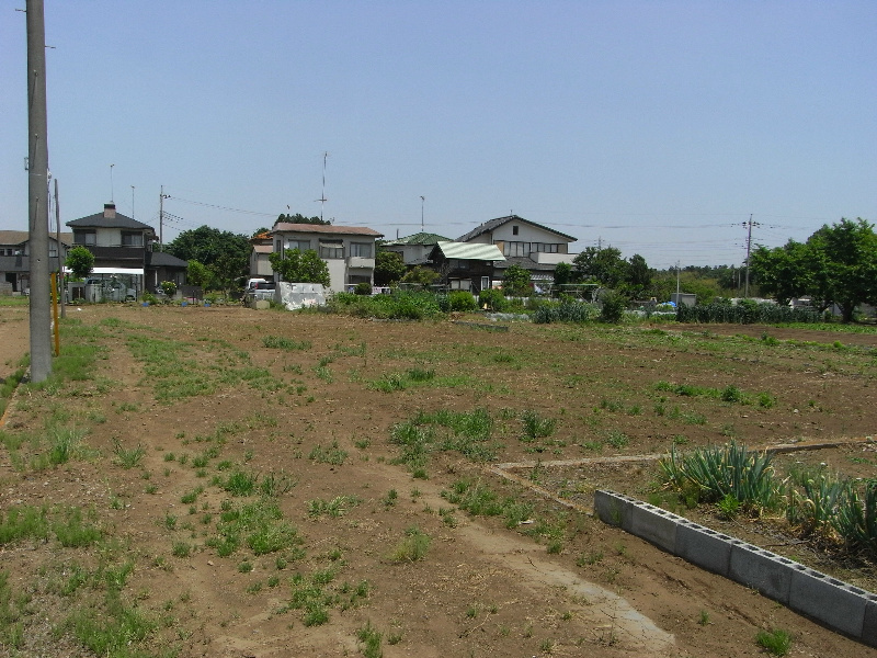土浦市神立町字中道　土地 現地写真
