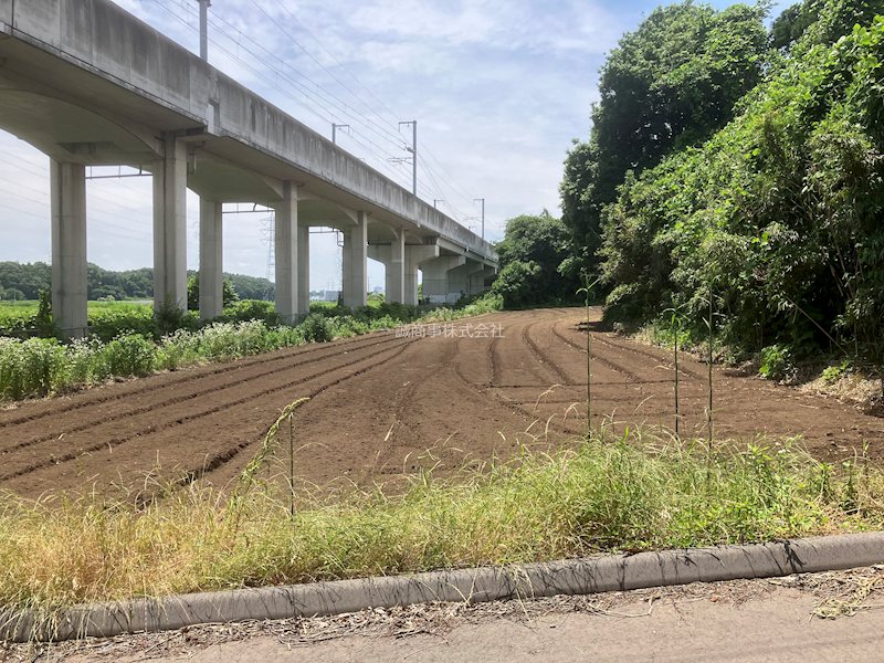 つくば市島名　土地  現地写真