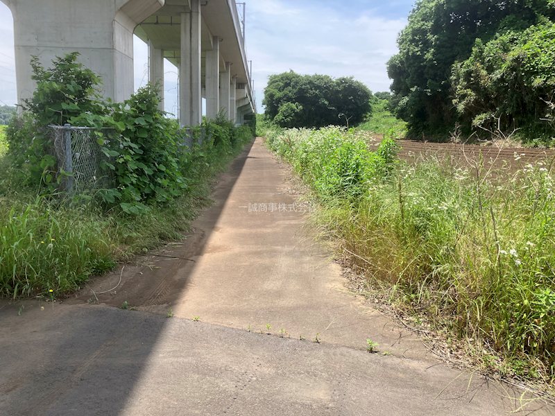 つくば市島名　土地  現地写真