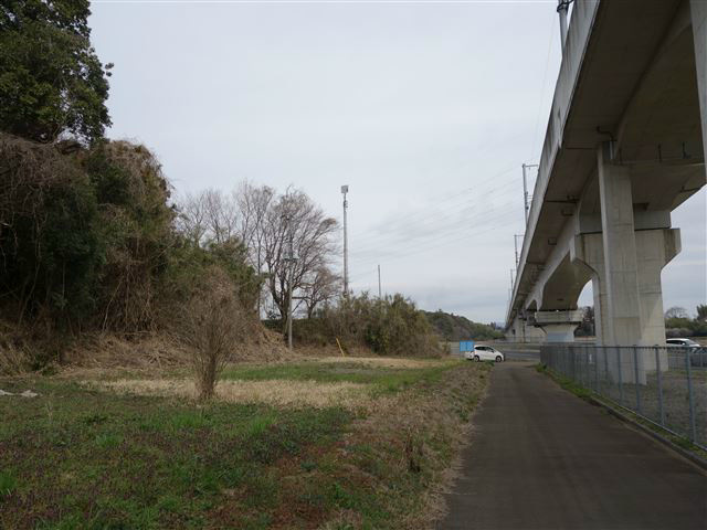 つくば市島名　土地  現地写真（前面道路含む現地写真）