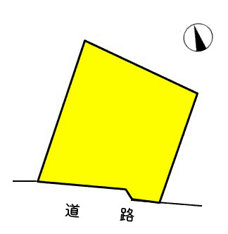 瑞浪市土岐町字川上　土地 間取図・土地図