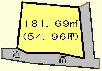 岐阜県多治見市陶元町 間取図・土地図