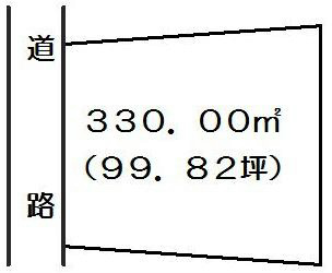 岐阜県多治見市大畑町大洞 間取図・土地図