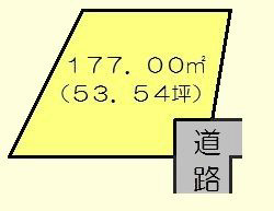 岐阜県多治見市坂上町１丁目 間取図・土地図