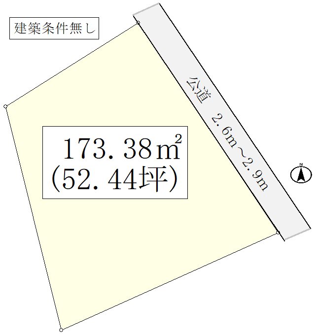 岐阜県土岐市妻木町 間取図・土地図